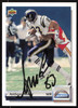 Anthony Miller Autographed 1992 Upper Deck Gold Card #G33 San Diego Chargers SKU #259494