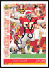 Neil Smith Autographed 1993 Upper Deck Card #450 Kansas City Chiefs SKU #259546