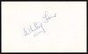 Whitey Ford Autographed 3x5 Index Card New York Yankees SKU #259569