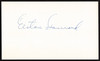 Elston Howard Autographed 3x5 Index Card New York Yankees SKU #259593