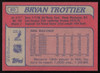 Bryan Trottier Autographed 1985-86 Topps Card #60 New York Islanders SKU #259670
