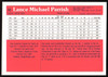 Lance Parrish Autographed 1983 Donruss Action All Stars Card #50 Detroit Tigers SKU #259697