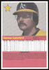 Carney Lansford Autographed 1984 Donruss Action All Stars Card #39 Oakland A's SKU #259710