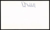 Carl Hubbell Autographed 3x5 Index Card New York Giants SKU #259594