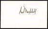 Carl Hubbell Autographed 3x5 Index Card New York Giants SKU #259596
