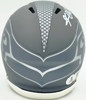 Kam Chancellor Autographed Seattle Seahawks Slate Silver Speed Mini Helmet Beckett BAS Witness Stock #259854