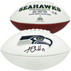 Kam Chancellor Autographed White Seattle Seahawks Logo Football Beckett BAS Witness Stock #259858