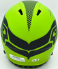 Kam Chancellor Autographed Seattle Seahawks Rave Green Full Size Speed Replica Helmet Beckett BAS Witness Stock #258288