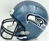 Kam Chancellor Autographed Seattle Seahawks Blue 2002-2011 Throwback Full Size VSR4 Replica Helmet Beckett BAS Witness Stock #258289