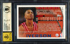 Allen Iverson Autographed 1996-97 Topps Rookie Card #171 Philadelphia 76ers BGS 9.5 Auto Grade Gem Mint 10 Beckett BAS #18955103
