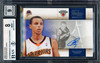 Stephen Curry Autographed 2009-10 Panini Studio Rookie Card #129 Golden State Warriors BGS 8 Auto Grade Mint 9 Beckett BAS #18955157