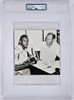 Satchel Paige Autographed 6x6 Photo With Bill Veeck PSA/DNA #AO05211