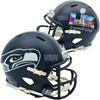 Unsigned Seattle Seahawks Super Bowl LX Champions Logo Speed Mini Helmet Stock #260091