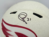 Patrick Peterson Autographed Arizona Cardinals Cream Rivalries Full Size Speed Replica Helmet Beckett BAS Witness Stock #259968