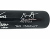 The Sandlot Movie Cast Autographed Black Louisville Slugger Baseball Bat With 8 Signatures Beckett BAS Witness Stock #260068