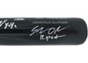 The Sandlot Movie Cast Autographed Black Louisville Slugger Baseball Bat With 8 Signatures Beckett BAS Witness Stock #260068