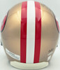 Jerry Rice Autographed San Francisco 49ers Gold Full Size Replica Helmet "SB XXIII MVP HOF 2010" #13/23 UDA Holo #SHO93568