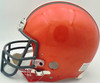 Jim Brown Autographed Cleveland Browns Orange Full Size Authentic Helmet "HOF 71" Steiner Holo SKU #260016