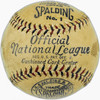 Babe Ruth & Dizzy Dean Autographed Official Spalding NL Baseball PSA/DNA #AR06672