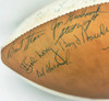 1966 NFL Champion Green Bay Packers Team Autographed Official Spalding Leather Football With 48 Signatures Including Vince Lombardi Beckett BAS #AE85553