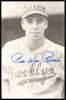 Pee Wee Reese Autographed 3.5x5.5 Postcard Brooklyn Dodgers SKU #260135