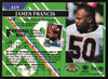James Francis Autographed 1993 Stadium Club Card #419 Cincinnati Bengals SKU #260986