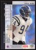 Chris Mims Autographed 1994 Upper Deck Card #264 San Diego Chargers SKU #260247