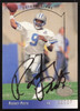 Rodney Peete Autographed 1993 Upper Deck SP Card #87 Detroit Lions SKU #260681