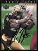 Mario Bates Autographed 1994 Upper Deck Rookie Card #24 New Orleans Saints SKU #260197