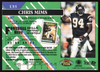 Chris Mims Autographed 1993 Stadium Club Card #135 San Diego Chargers SKU #260990