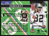 James Jett Autographed 1993 Stadium Club Card #536 Los Angeles Raiders SKU #260997