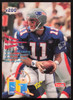 Drew Bledsoe Autographed 1995 Stadium Club Card #X200 New England Patriots SKU #261207