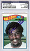 Jim Mitchell Autographed 1977 Topps Card #79 Atlanta Falcons PSA/DNA #83365852