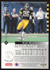Rod Woodson Autographed 1993 Upper Deck SP Card #225 Pittsburgh Steelers SKU #260651