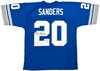 Detroit Lions Barry Sanders Autographed Blue Authentic Mitchell & Ness 1996 NFL Legacy Throwback Jersey Size 48 Beckett BAS QR Stock #260156