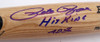 Pete Rose Autographed Rawlings Bat Cincinnati Reds "Hit King 4256" Beckett BAS QR #BW06406