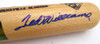 Ted Williams Autographed Louisville Slugger Game Model Bat Boston Red Sox #/521 Beckett BAS QR #AE85505
