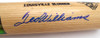 Ted Williams Autographed Louisville Slugger Game Model Bat Boston Red Sox #/521 Beckett BAS QR #AE85509