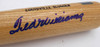 Ted Williams Autographed Louisville Slugger Game Model Bat Boston Red Sox Beckett BAS QR #AE85511