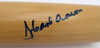 Hank Aaron Autographed Louisville Slugger Bat Atlanta Braves Beckett BAS QR #AE85513