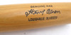 Hank Aaron Autographed Louisville Slugger Bat Atlanta Braves Beckett BAS QR #AE85513