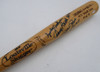 Hank Aaron Autographed Adirondack Bat Atlanta Braves Beckett BAS QR #AE49005