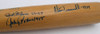 World Series MVP's Autographed Rawlings Bat With 10 Signatures Including Reggie Jackson Beckett BAS QR #AE49010