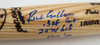 Richie Ashburn Autographed Louisville Slugger Game Model Bat Philadelphia Phillies ".308, 2574 Hits, HOF 95" Beckett BAS QR #BU87105