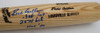 Richie Ashburn Autographed Louisville Slugger Game Model Bat Philadelphia Phillies ".308, 2574 Hits, HOF 95" Beckett BAS QR #BU87105