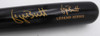 George Brett Autographed Brett Brothers Bat Kansas City Royals Beckett BAS QR #BU87137