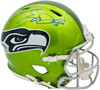 Sam Darnold Autographed Seattle Seahawks Flash Green Full Size Speed Authentic Helmet "SB LX Champs" Beckett BAS Witness Stock #261511