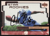 Chris Claiborne Autographed 1999 Upper Deck Rookie Card #230 Detroit Lions SKU #260483