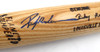 Rickey Henderson Autographed Louisville Slugger Game Model Bat A's, Yankees JSA #Q93114