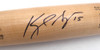 Kyle Seager Autographed Game Model Louisville Slugger S318 Bat Seattle Mariners MLB Holo #EK610547